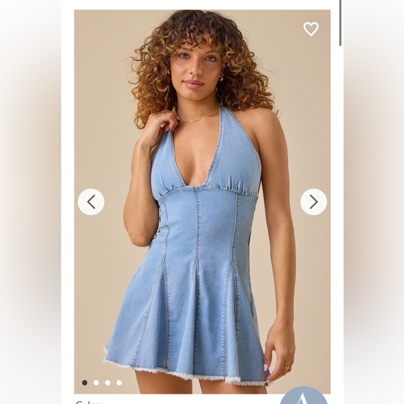 Altar'd State Dresses & Skirts - New with tags Altar’d State Easton Denim Mini Dress